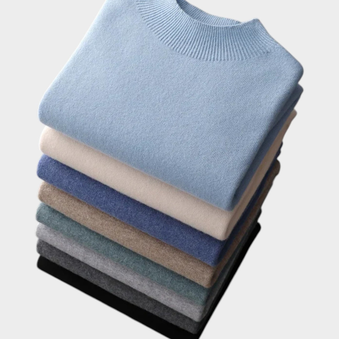 Cashmere Half-Neck Sweater