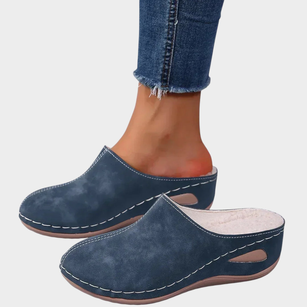 Women’s Lined Slippers Orthopedic Design