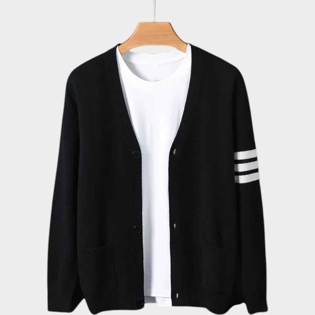 Classic V-Neck Knit  |  Cardigan