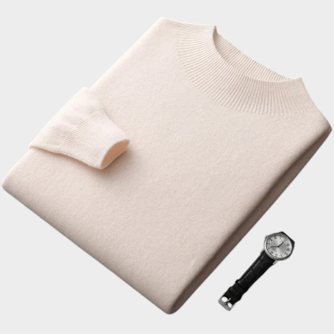 Cashmere Half-Neck Sweater