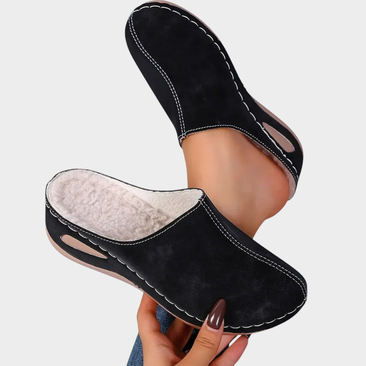 Women’s Lined Slippers Orthopedic Design