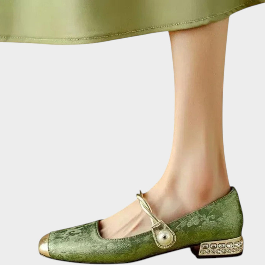Women’s Mary Jane Shoes Casual Buckle Strap Comfort Flats