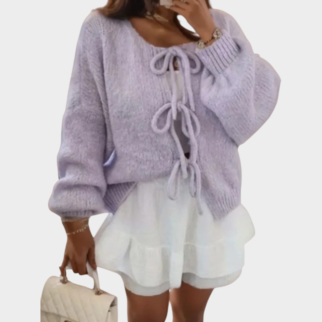 Women’s Knit Cardigan Long Sleeve Classic Casual Style