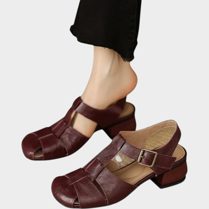 Women’s Mary Jane Shoes Casual Closed Toe Buckle Low Heel
