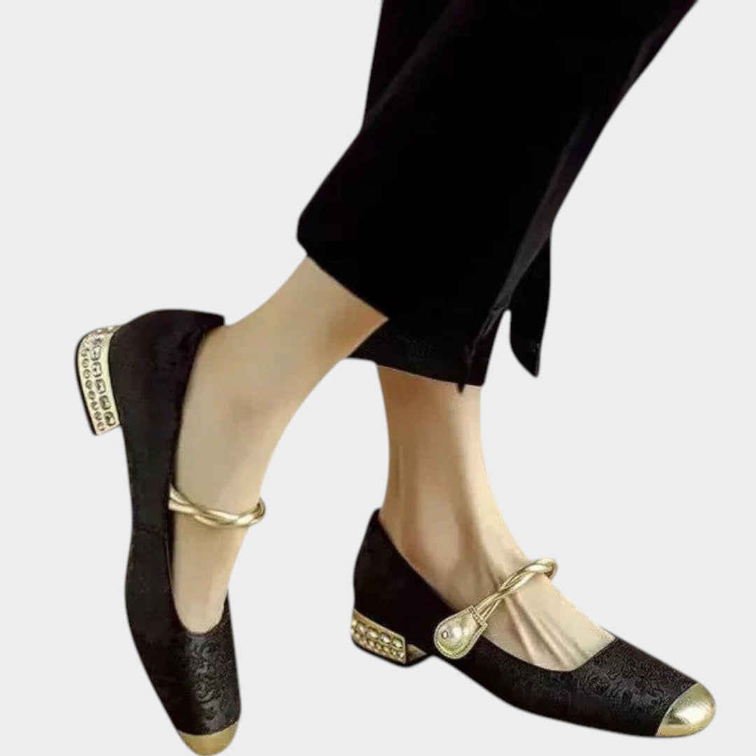Women’s Mary Jane Shoes Casual Buckle Strap Comfort Flats