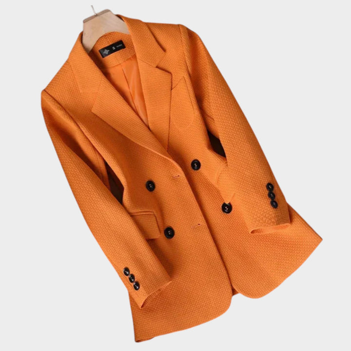Women’s Double-Breasted Blazer | Tailored Business Jacket for Office &amp; Smart Casual Wear
