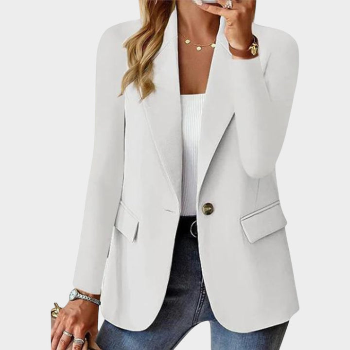 Women’s Blazer Business Tailored Fit Single Button