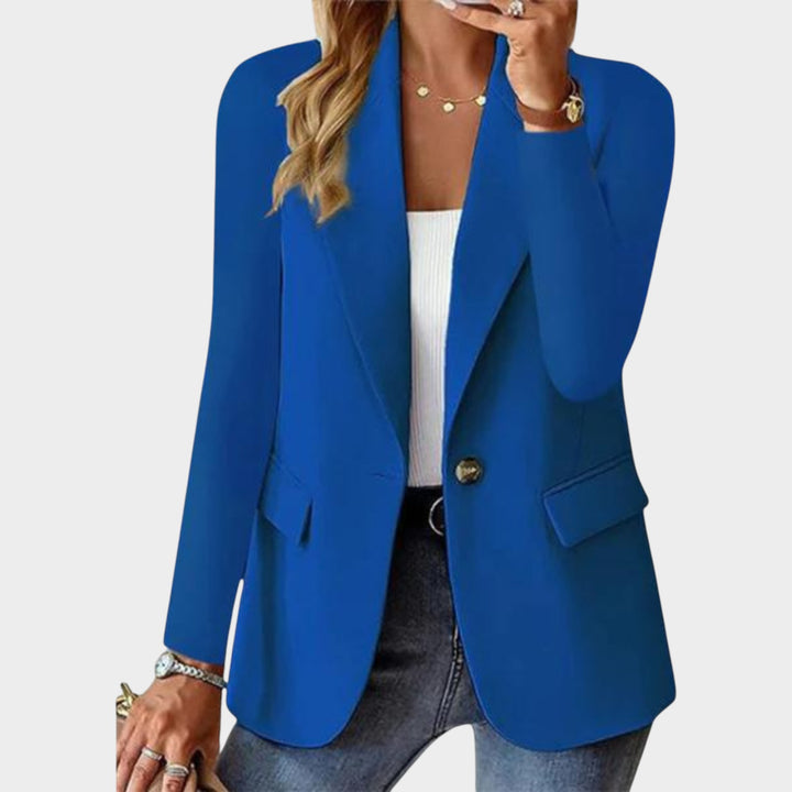 Women’s Blazer Business Tailored Fit Single Button