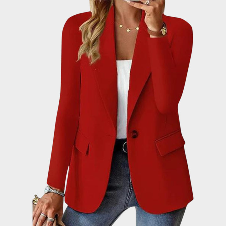 Women’s Blazer Business Tailored Fit Single Button
