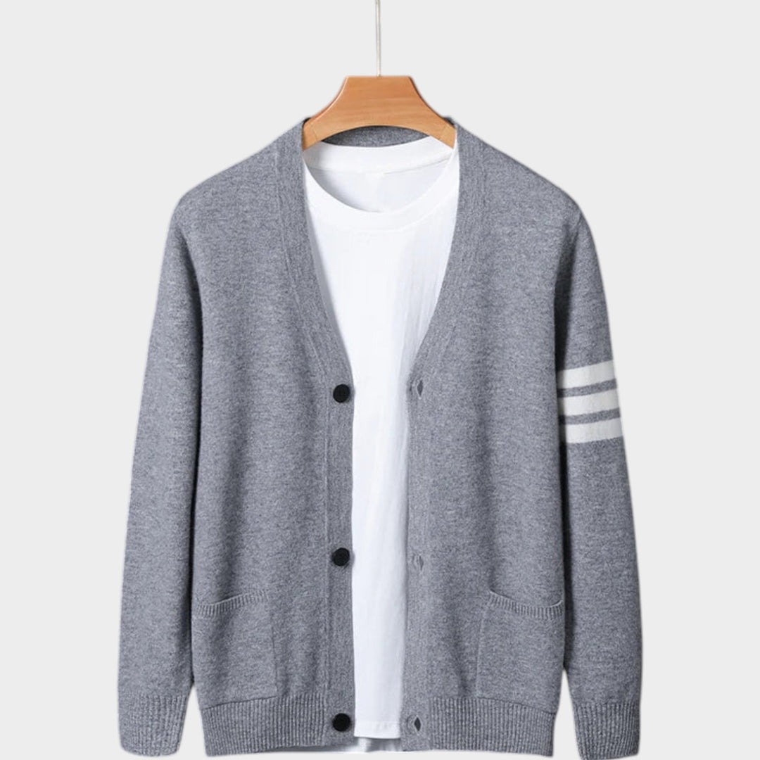 Classic V-Neck Knit  |  Cardigan
