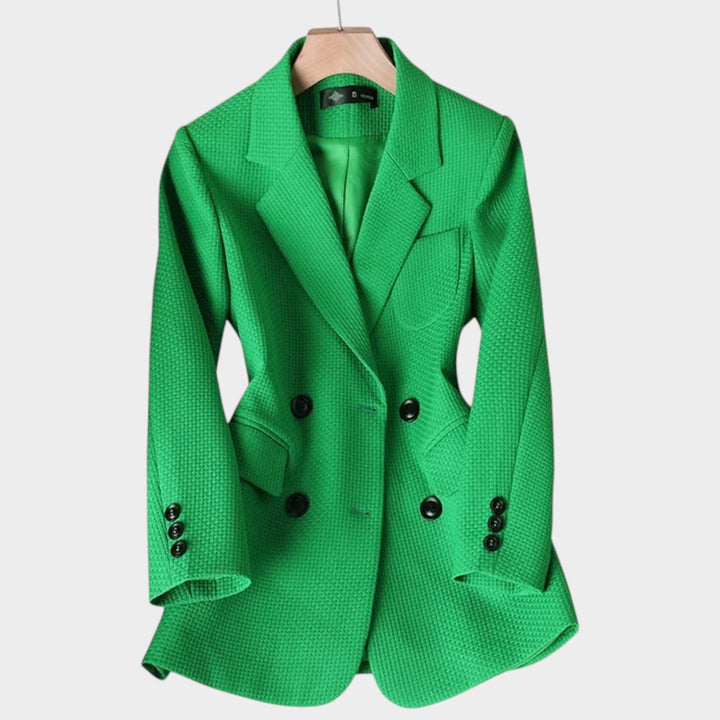 Women’s Double-Breasted Blazer | Tailored Business Jacket for Office &amp; Smart Casual Wear