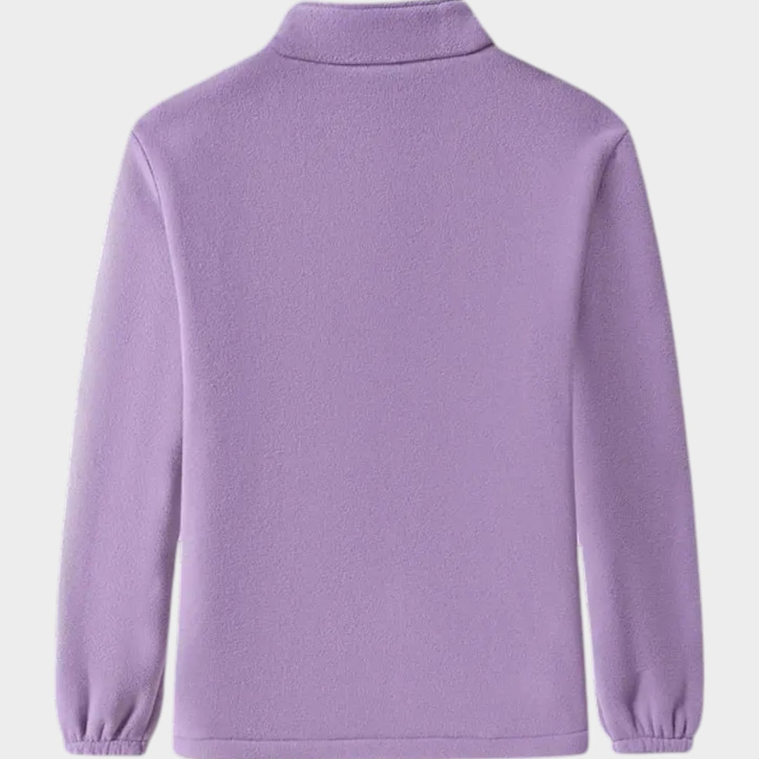 Women’s Fleece Jacket Thermal Zip Up Casual Fit