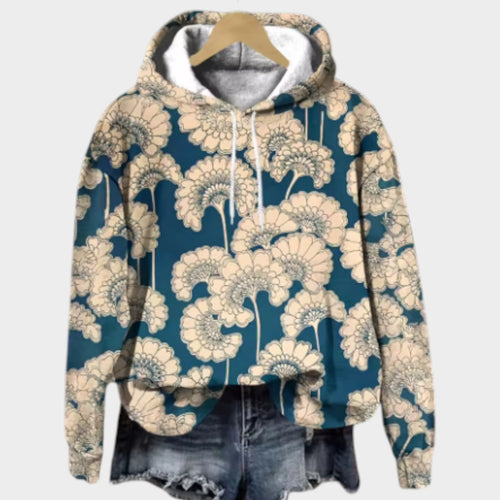 Women's Hoodie Vintage Floral Inspired