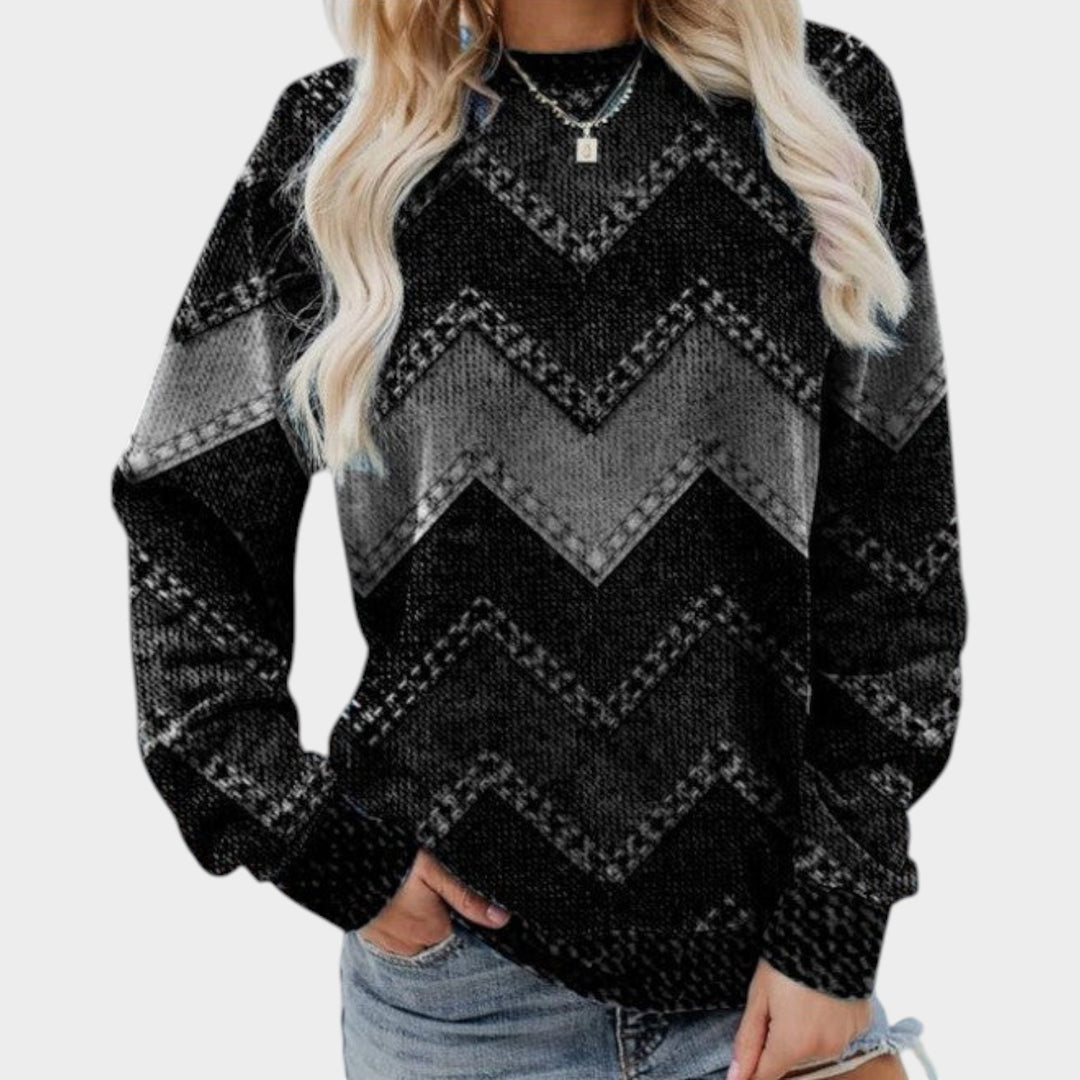 Women’s Crew Neck Sweater Long Sleeve