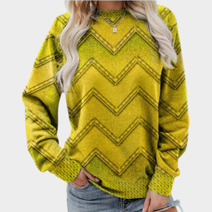 Women’s Crew Neck Sweater Long Sleeve