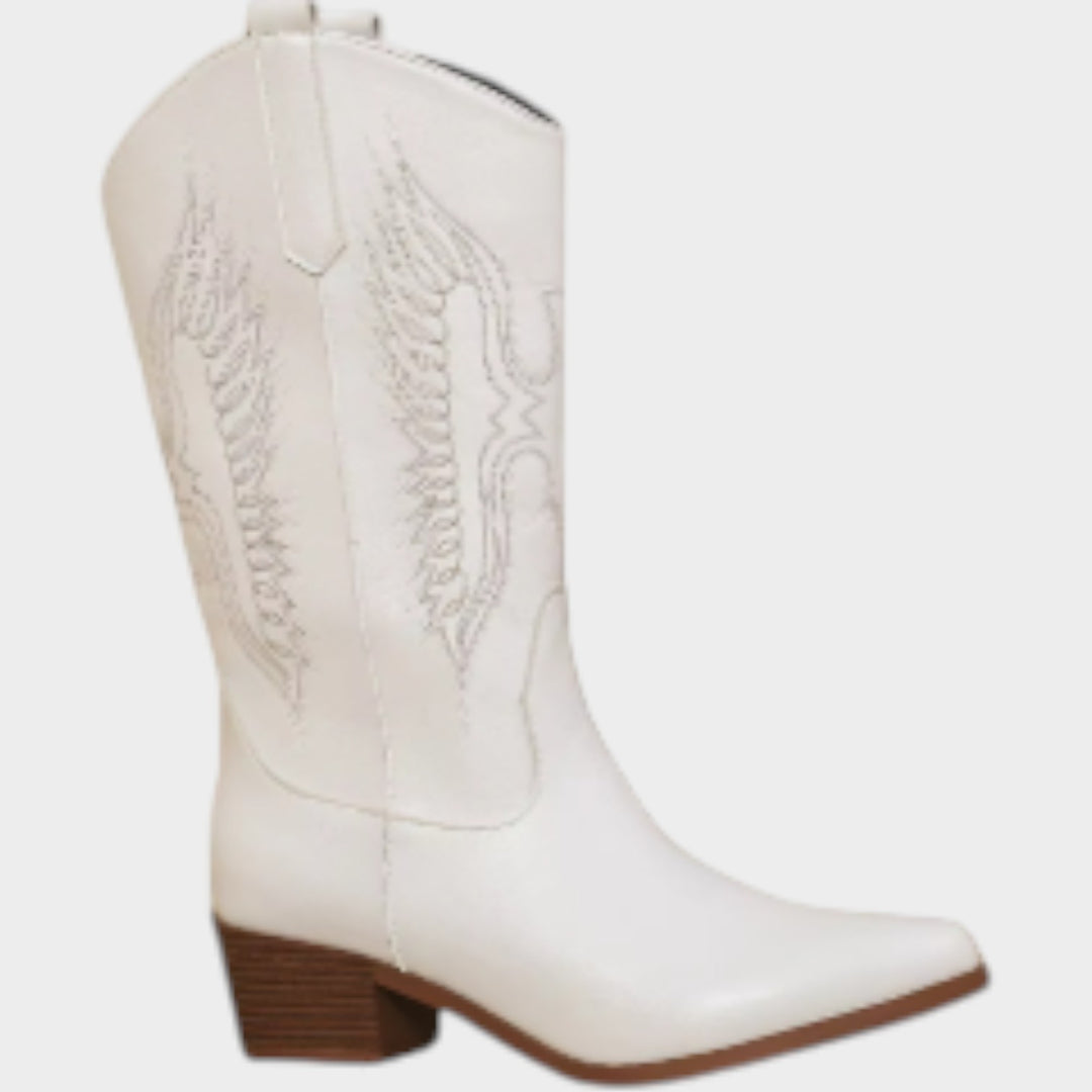 Vintage Western Ankle Cowboy Boots
