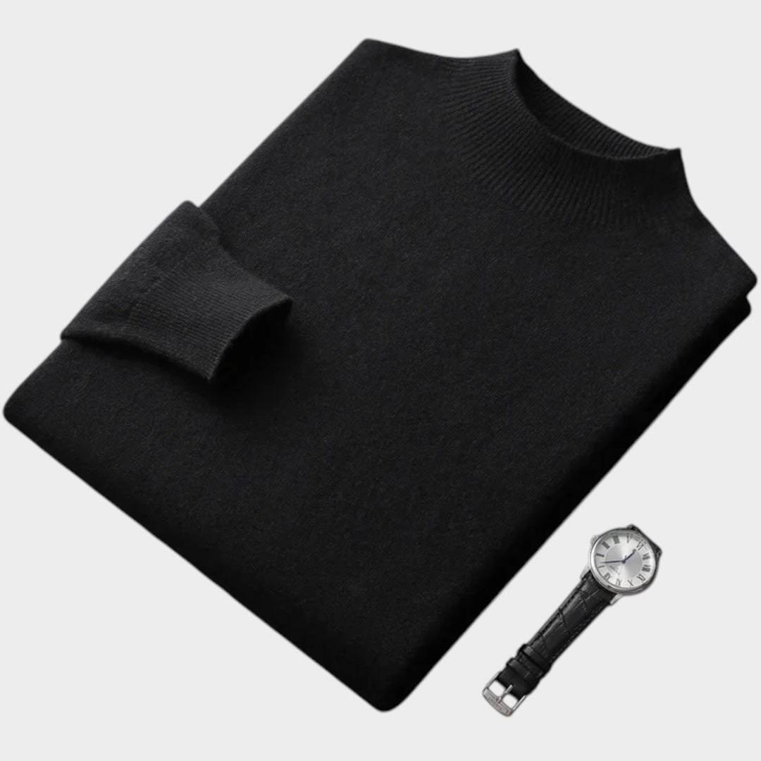 Cashmere Half-Neck Sweater