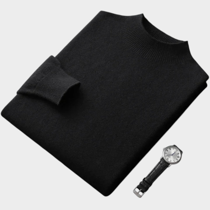 Cashmere Half-Neck Sweater