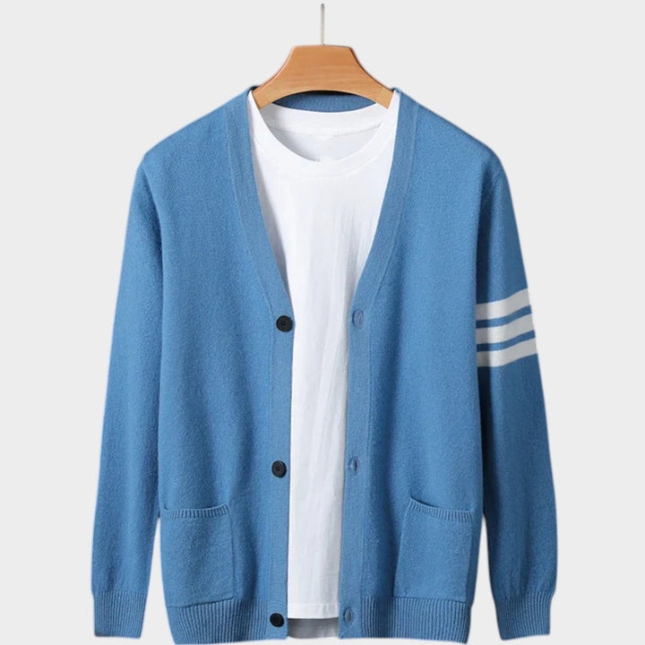 Classic V-Neck Knit  |  Cardigan
