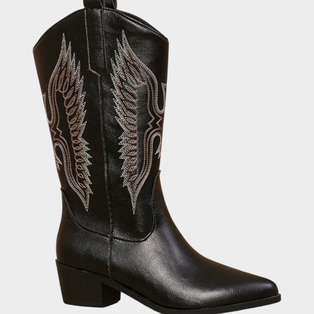 Vintage Western Ankle Cowboy Boots
