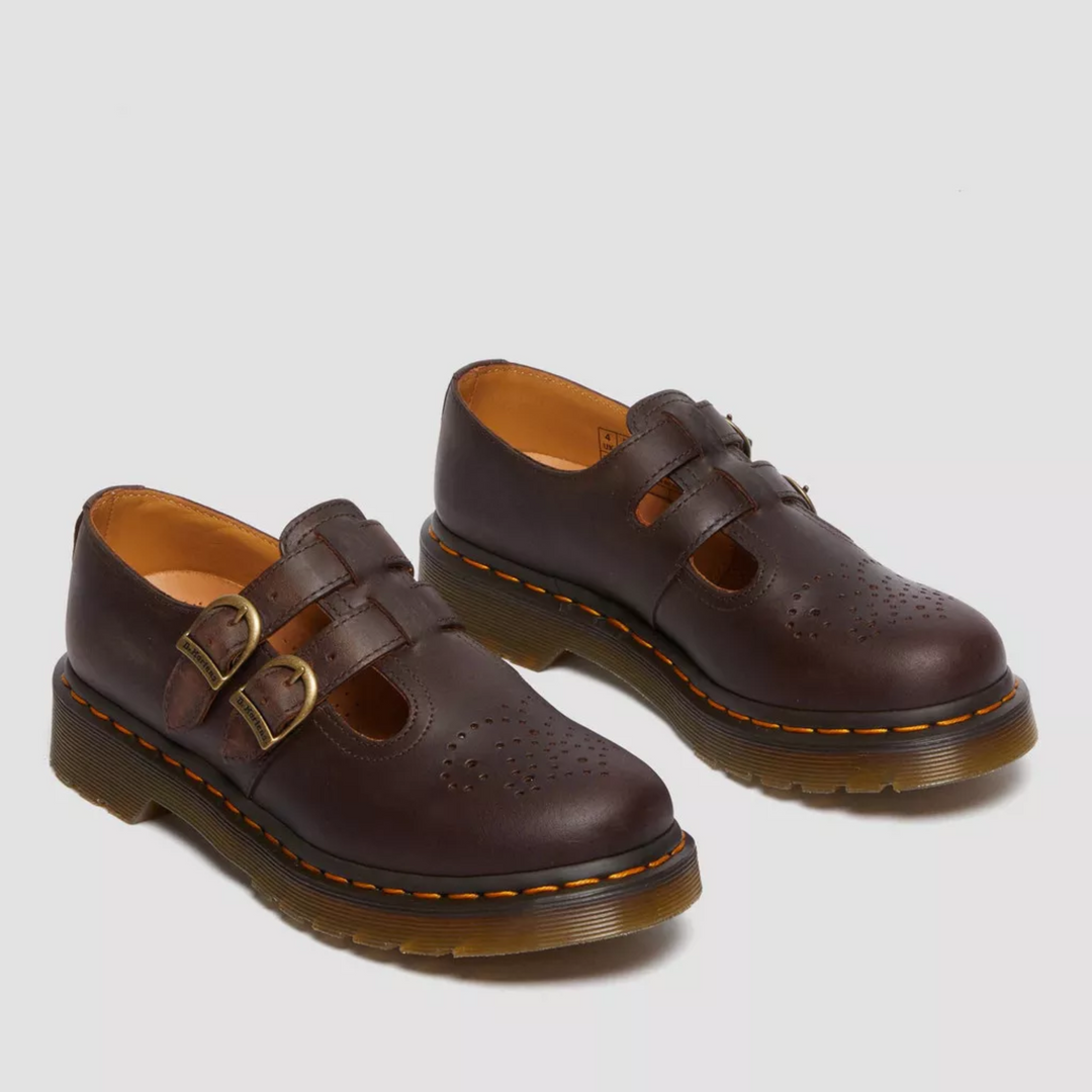 Edgy Double Buckle | Mary Jane Shoes