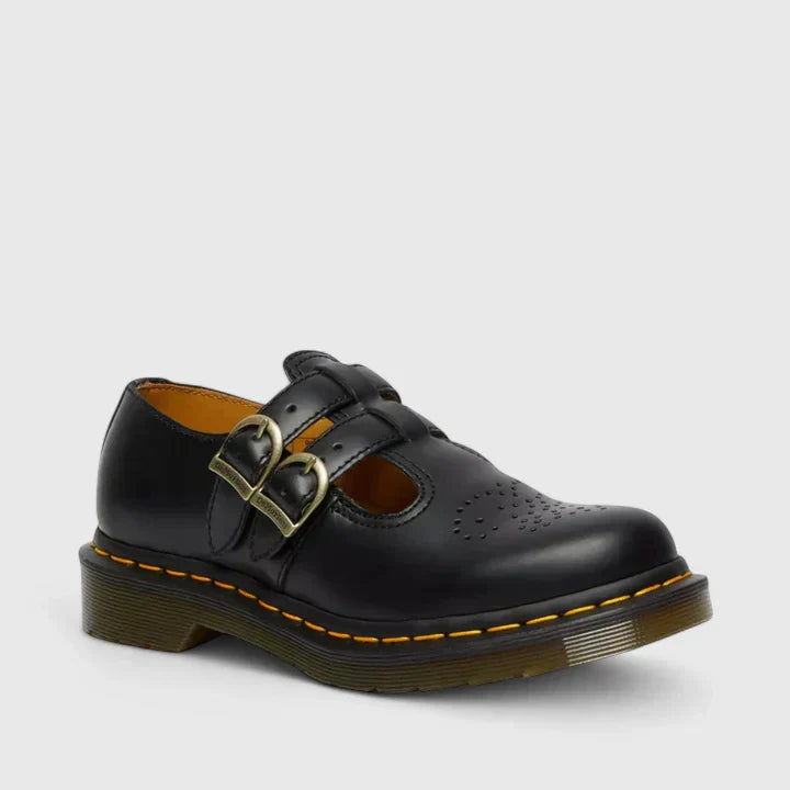 Edgy Double Buckle | Mary Jane Shoes