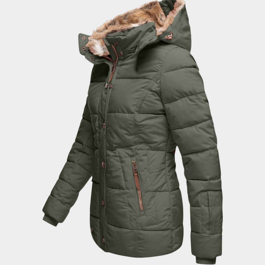 Women’s Casual Jacket Hooded Practical Pockets