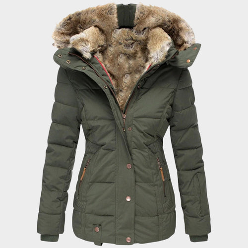 Women’s Casual Jacket Hooded Practical Pockets