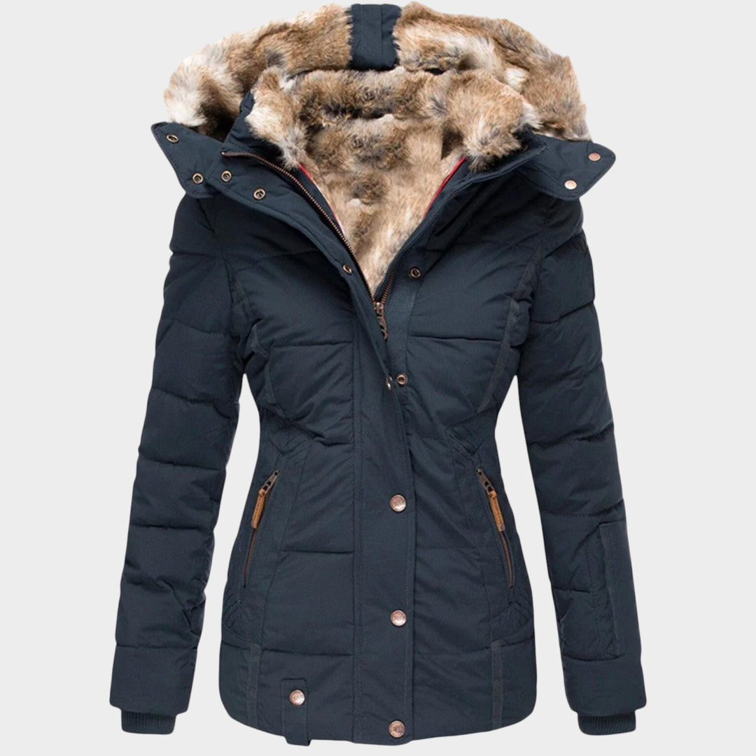 Women’s Casual Jacket Hooded Practical Pockets