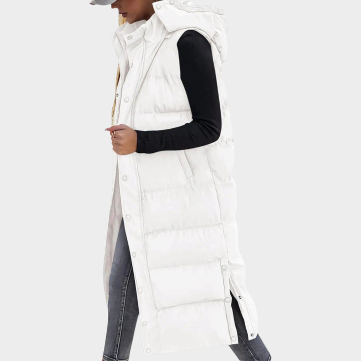 Women’s Puffer Coat Sleeveless Quilted Design