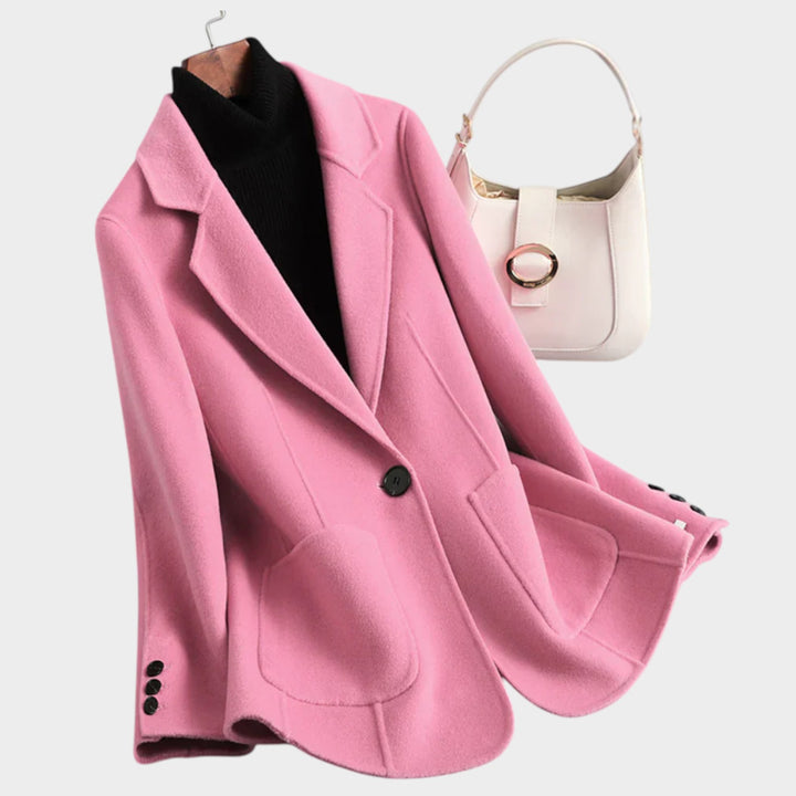 Women’s Wool Blazer | Elegant Tailored Jacket for Office, Business &amp; Smart Casual Wear