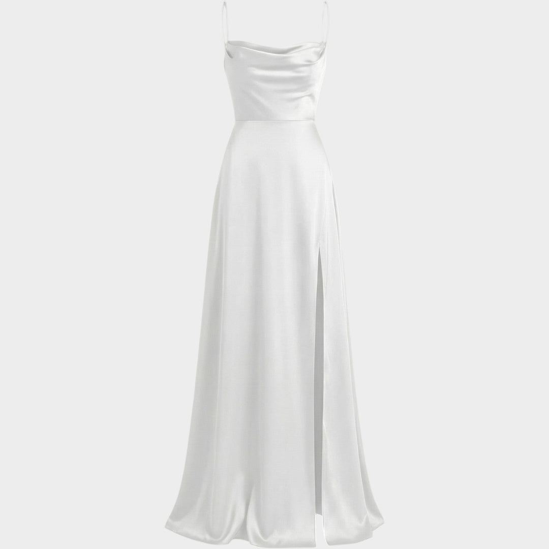 Formal Spaghetti Strap Maxi Dress