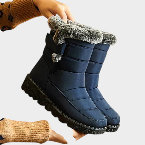 Faux Fur Waterproof Winter Boots