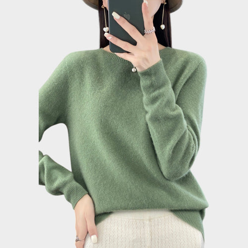 Women's Soft Knit Sweater Relaxed Fit Casual Wear
