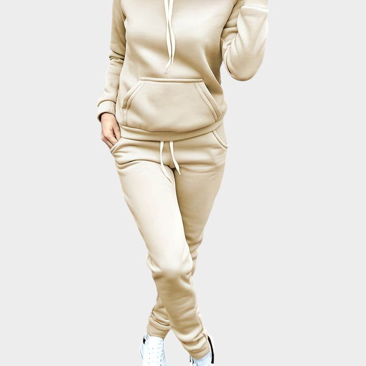 Women’s Matching Set 2 Piece Lounge Set Casual Hoodie Joggers