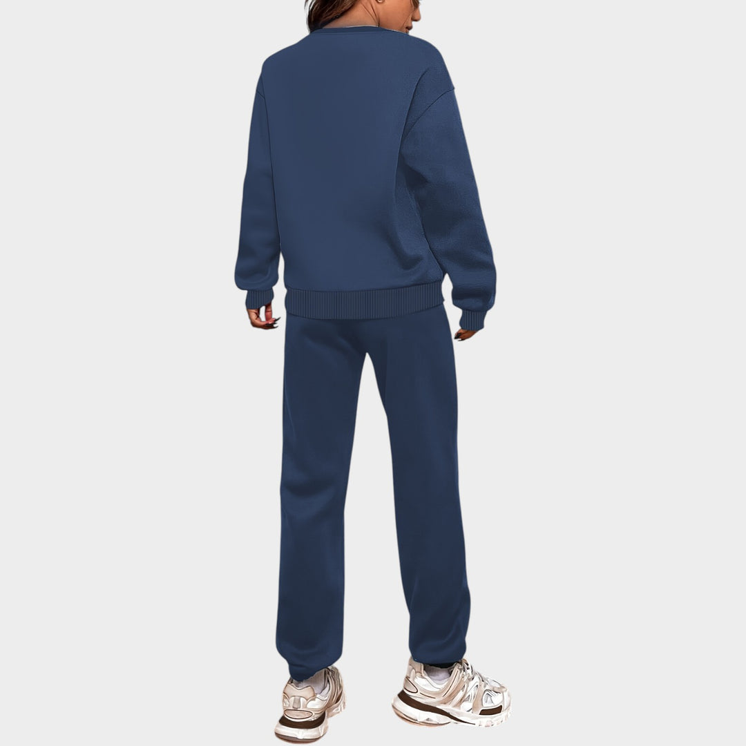 Women’s Matching Set Casual Sweatshirt Jogger Pants