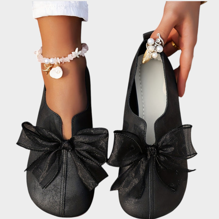 Women’s Ballet Flats Butterfly Floral Detail