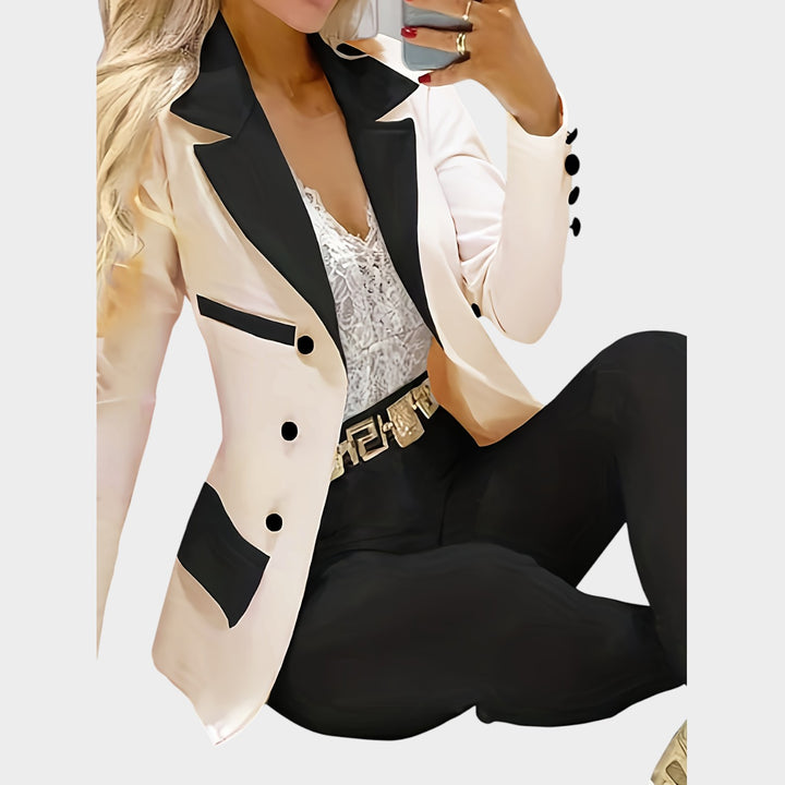 Women’s Suit Set 2 Piece Office Blazer Pants