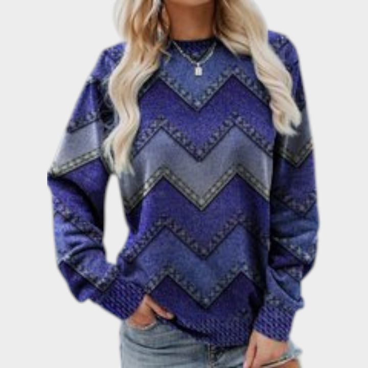 Women’s Crew Neck Sweater Long Sleeve