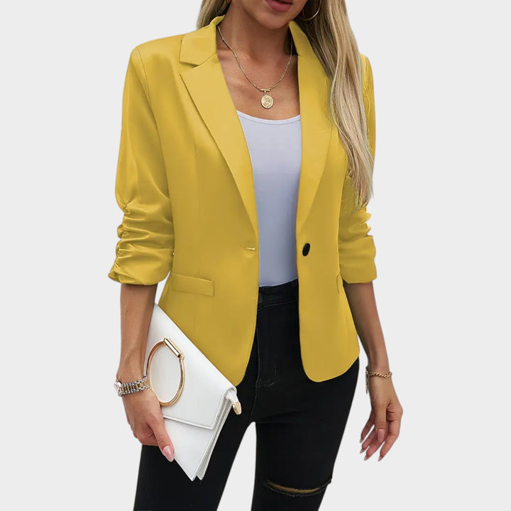 Women’s Blazer Casual Tailored Fit Single Button