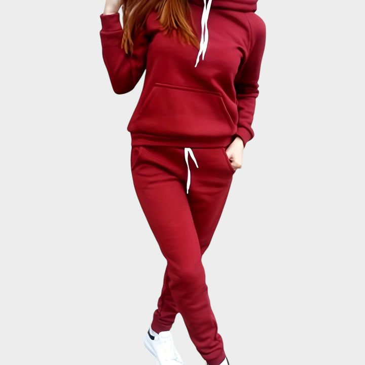 Women’s Matching Set 2 Piece Lounge Set Casual Hoodie Joggers