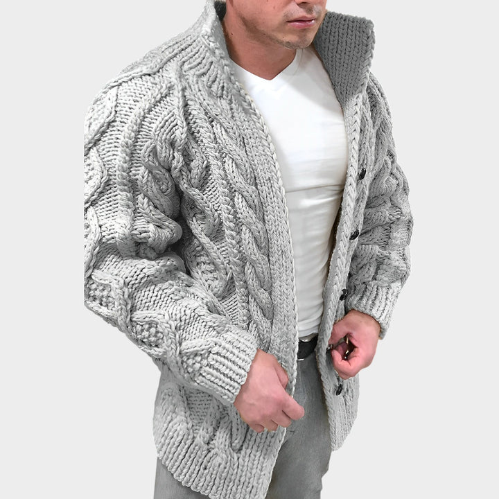 Warm Cable Knit | Cardigan
