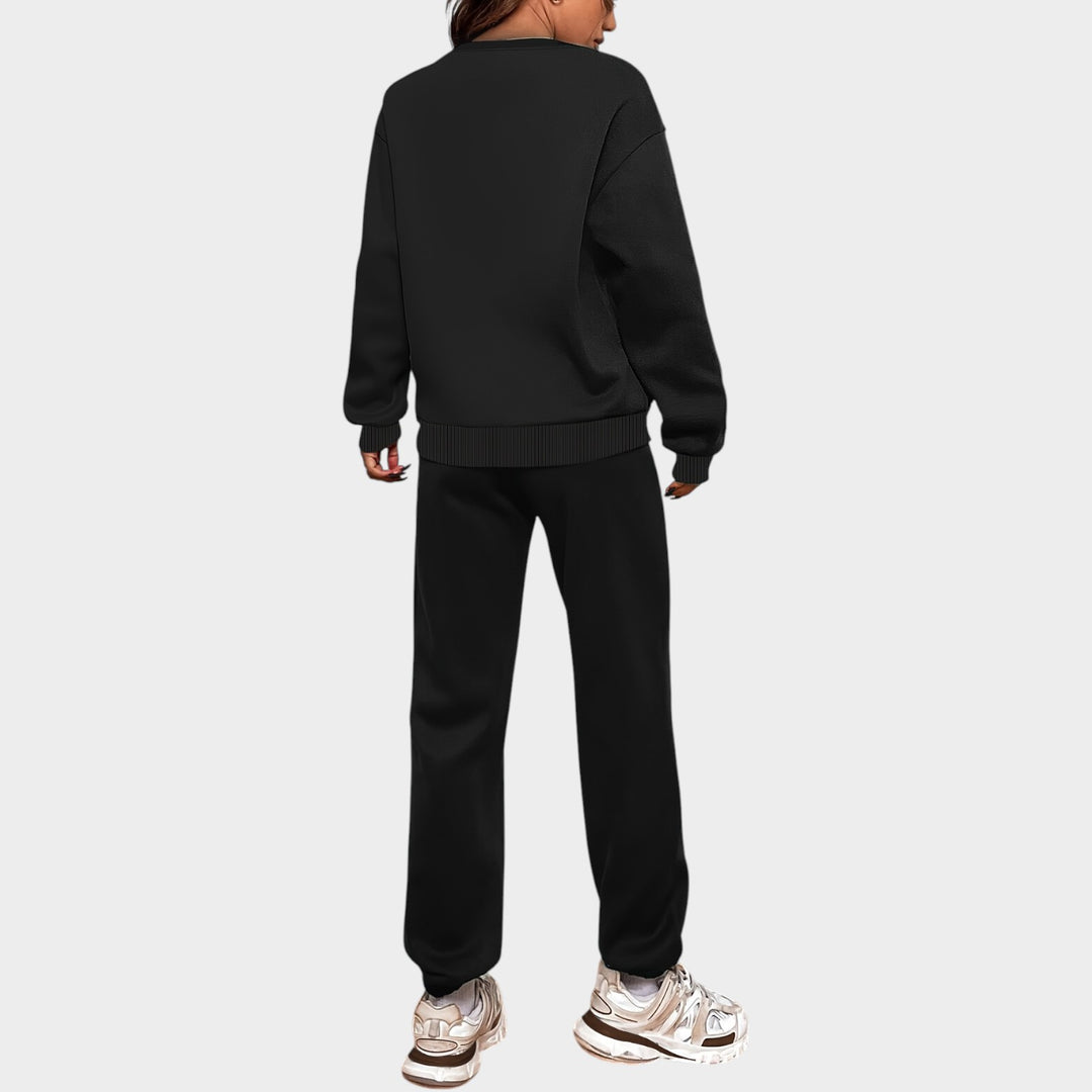 Women’s Matching Set Casual Sweatshirt Jogger Pants