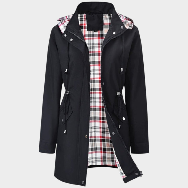 Women’s Waterproof Rain Coat 3-in-1 Detachable Hood