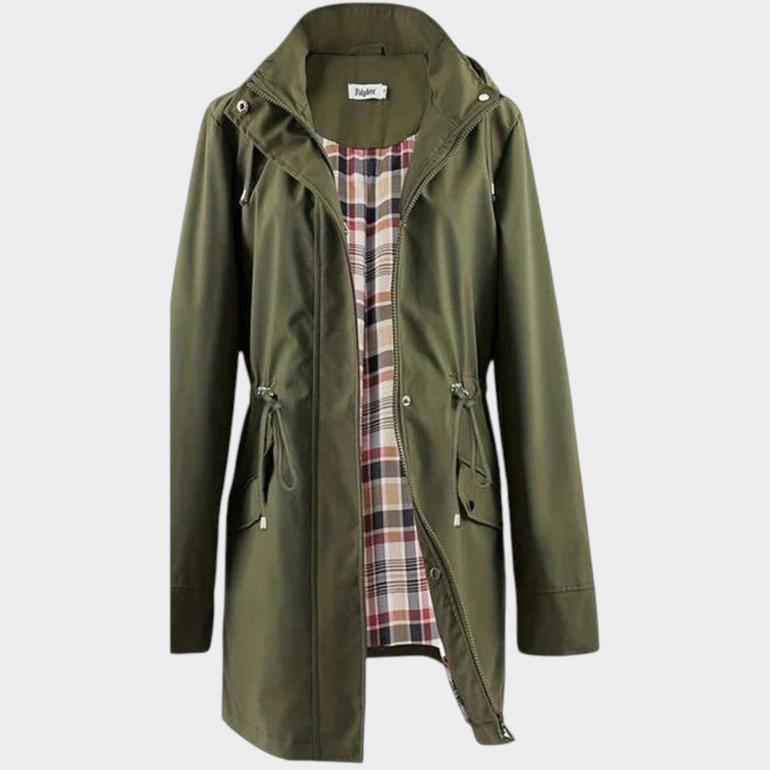 Women’s Waterproof Rain Coat 3-in-1 Detachable Hood