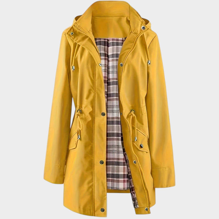 Women’s Waterproof Rain Coat 3-in-1 Detachable Hood