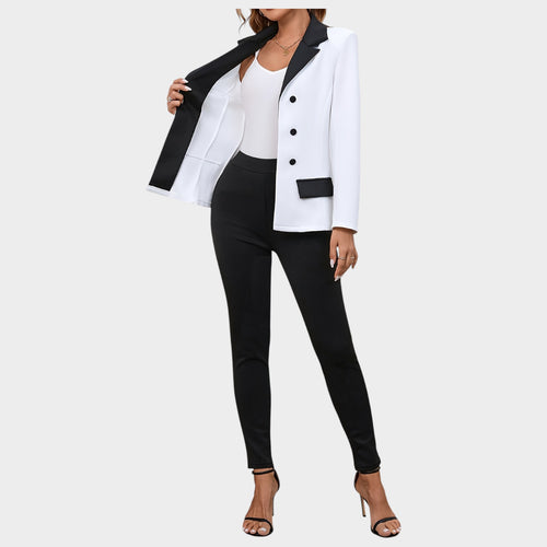 Women’s Suit Set 2 Piece Office Blazer Pants