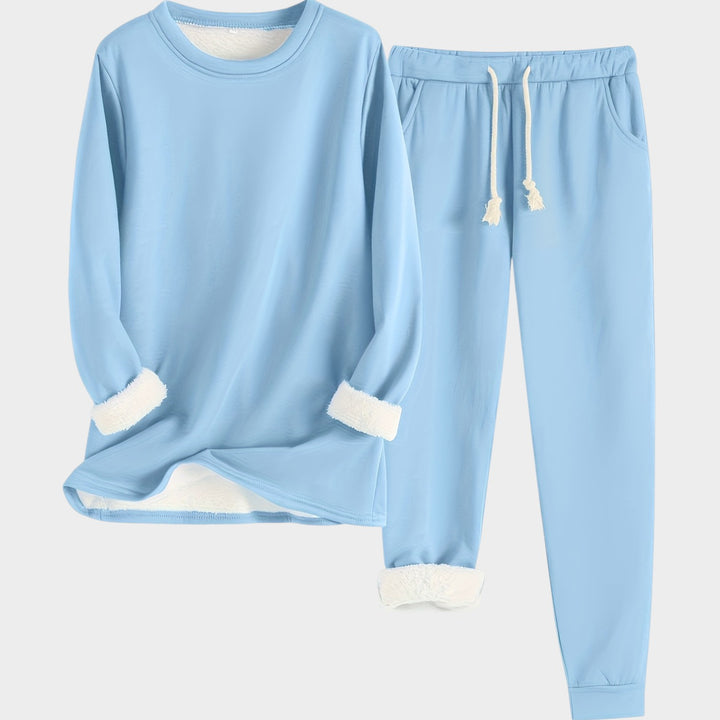 Women’s Matching Set 2 Piece Lounge Set Casual Plush