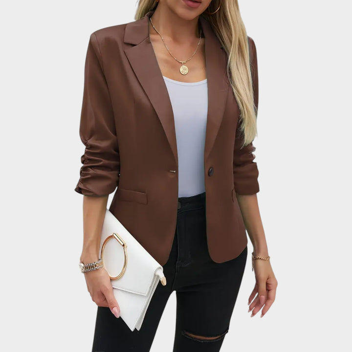 Women’s Blazer Casual Tailored Fit Single Button