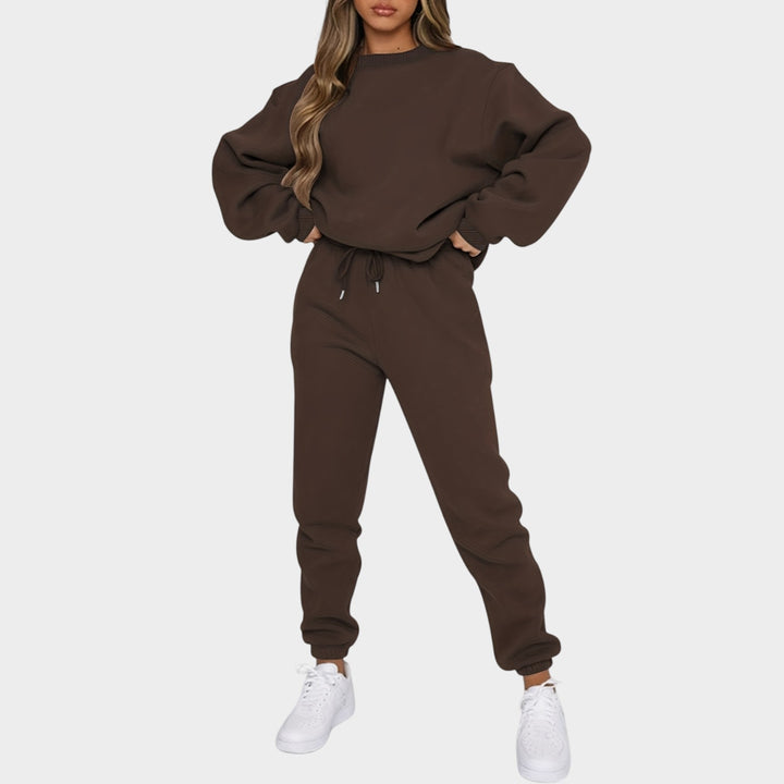 Women’s Matching Set Casual Sweatshirt Jogger Pants